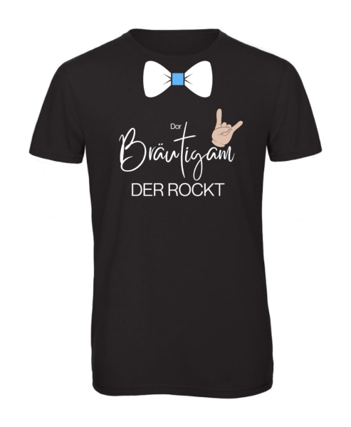 T-Shirt Bräutigam der rockt