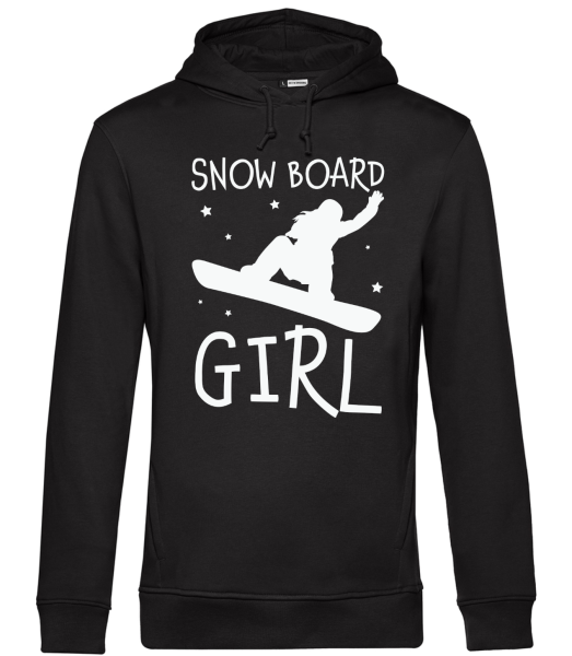 Felpa con cappuccio Snowboard Girl
