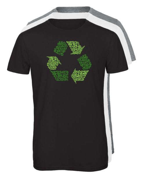 T-Shirt Bike Recycling