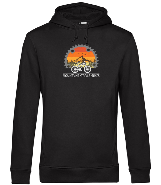 Felpa con cappuccio Bike Ingranaggio