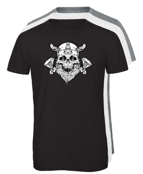 T-Shirt Skull Viking