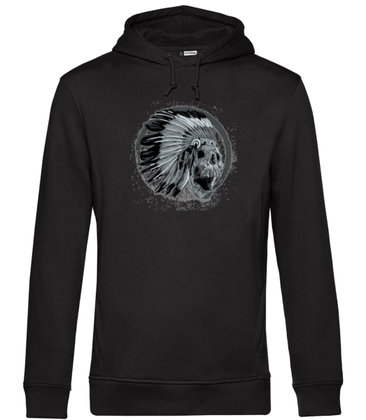 Kapuzenpulli Skull Indianer
