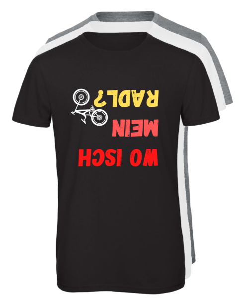 T-Shirt Wo Isch Mein Radl