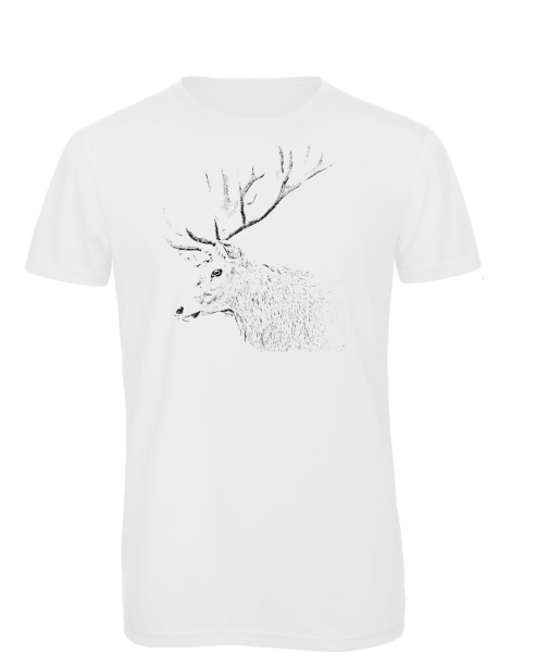 T-Shirt Cervo Testa