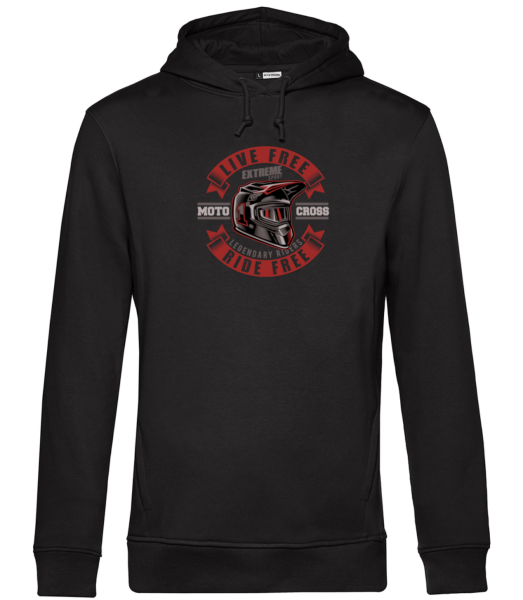 Felpa con cappuccio Cross Ride Free