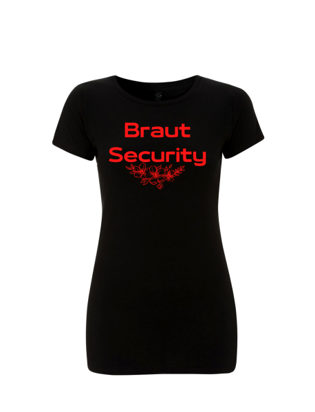 T-Shirt Braut Security